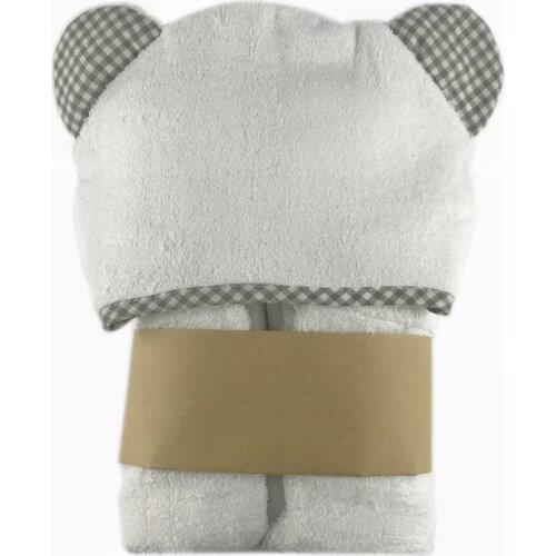 Hooded Baby Towel and Washcloth Set organic Bamboo Baby Towels with Hood Extra Thick Soft Toddler Size 28x40 Inch