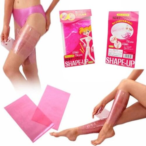 Elastic Perspiration Shape Up Thigh Leg Foot Cellulite Reduce Slimming Wraps Reusable Washable Anti Cellulite Sauna Spa Massage