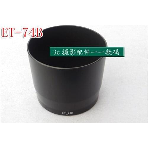 ET-74B ET74B Bayonet Mount Lens Hood cover 67mm for Canon ef 70-300mm f/4-5.6 IS II USM camera