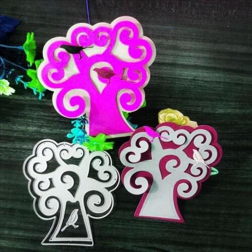 Small trees Metal Cutting Dies for DIY Scrapbooking Album Paper Cards Decorative Crafts Embossing Die Cuts