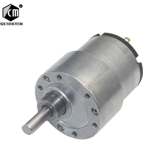 37mm Diameter Gearbox Eccentric Shaft Gear Motor 12v 24v DC Geared Motors Electric lock Autonatic Dustbin Valve Gear Motors
