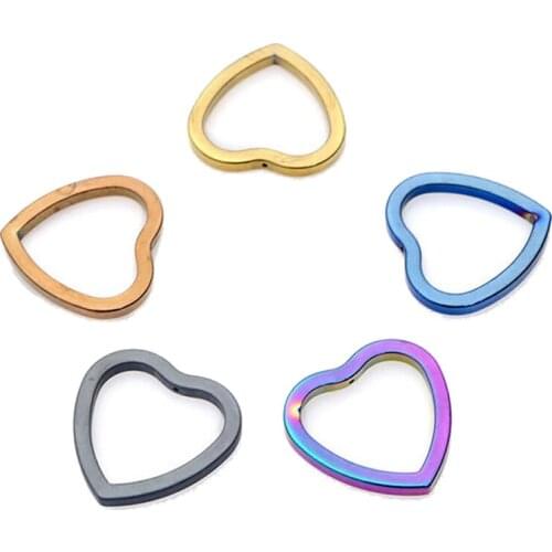 Natural Hematite 34x34mm Color Heart Loose Charms Luck Blessing Change Destiny for Jewelry Making DIY Bracelet Necklace Earring