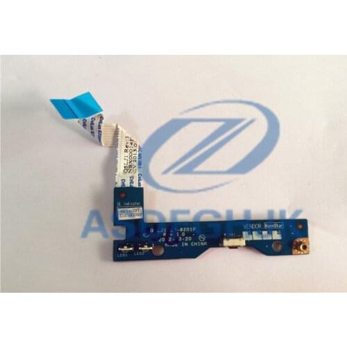 Wzsm wholesale original button plugging board with cable for Acer Aspire M5 M5-581T LS-8201P testing 100% Test ok