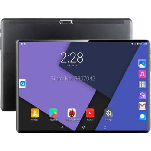 2020 Newest Tablet PC 10 Inch Android 9.0 Octa Core 6GB+64GB ROM 4G FDD LTE Dual SIM 2.5D Glass Screen WiFi Bluetooth GPS