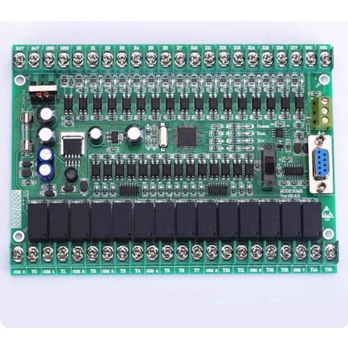 PLC Industrial Control Board FX1N FX2N 30MR 30MT Download monitoring can be even touch screen text