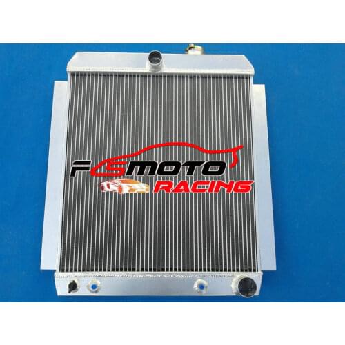 ALUMINUM RADIATOR FOR CHEVY 48-54 TRUCK PICKUP l6 C/K/3100/3600/3700/3800/3900 1948 1949 1950 1951 1952 1953 1954 49 50 51 52 53