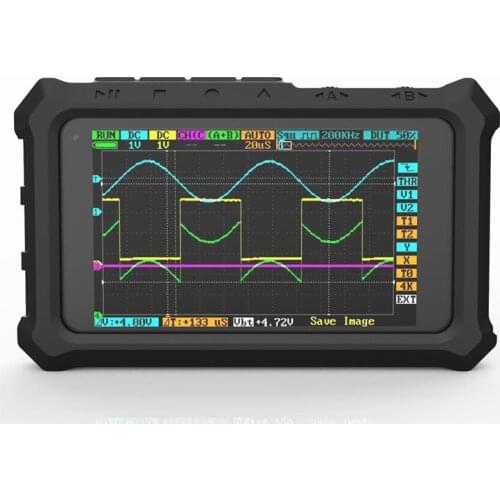 Rubber Protective Case For Ds213 Dso213 Ds203 Dso230 Oscilloscope(Black)