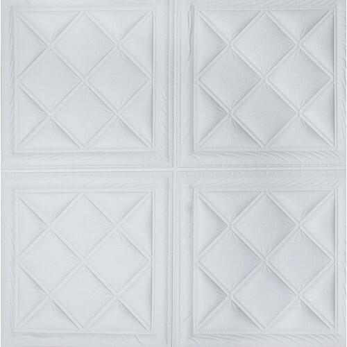 Bellagente Leatherwall Self-Adhesive Cushion Panel Wall Panel 60x60 cm 8,5mm