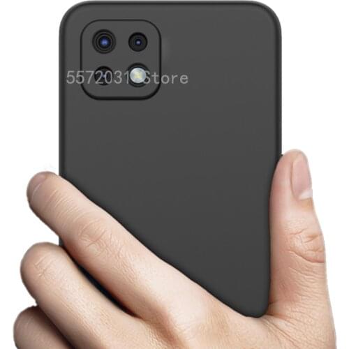 For OPPO Reno 4 SE Case Slim Soft TPU Matte Case For Reno 4SE 6.43'' Back Cover Black