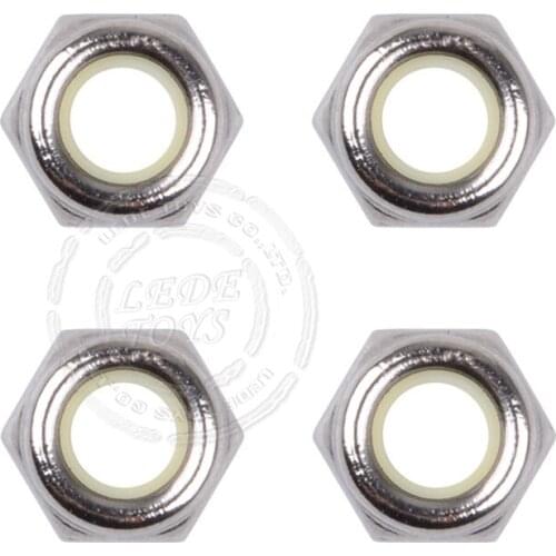 Wltoys 12428 12423 1/12 RC Car Spare Parts 12428-0119 M4 Locknut/0118 M2.5 nut Original Accessories
