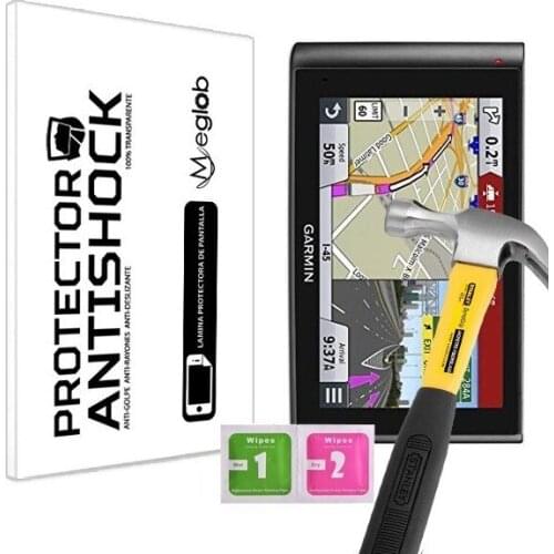 Screen protector Anti-Shock Anti-scratch Anti-Shatter compatible with Garmin dēzlCam LMTHD