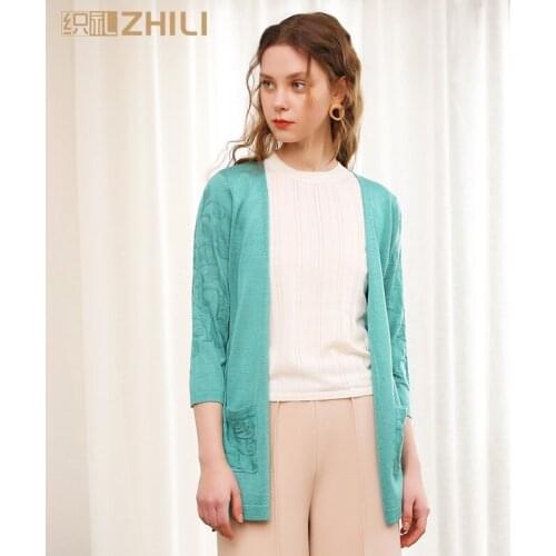 Женские классические кардиганы ZHILI China At AliExpress