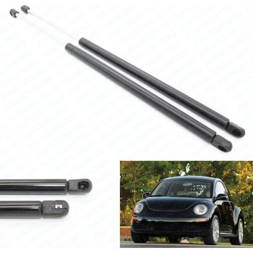 2pcs Auto Hatchback Gas Charged Struts Ascensor de apoyo For 1998-2007 2008 2009 2010 Volkswagen Beetle Hatchback 23.62 inch