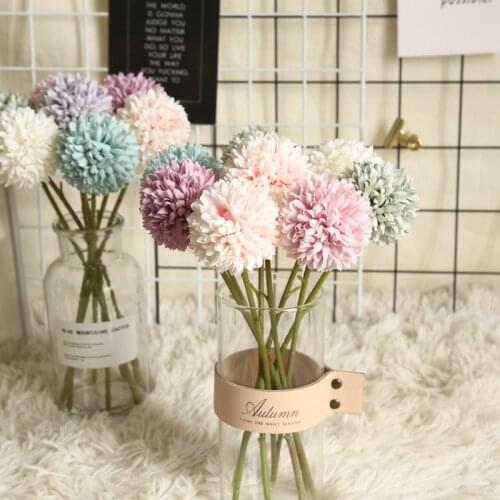 29cm/branch Artificial Dandelion Flower Silk Hyacinth Flower Wedding Decoration for DIY Home Party Decor