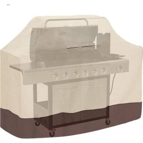 7 Sizes BBQ Grill Cover Waterproof Anti Rain Outdoor Storage Bag Dustproof Barbecue Accessories Garden Protective Organizer