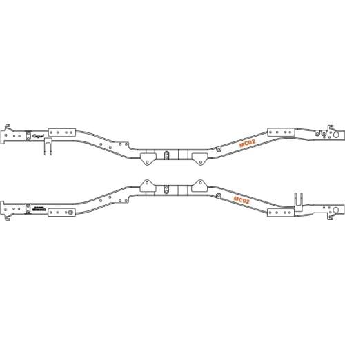 Capo SIXER 1:6 Jimny Samurai 15828MC02 Girder RC Crawler option upgrade parts