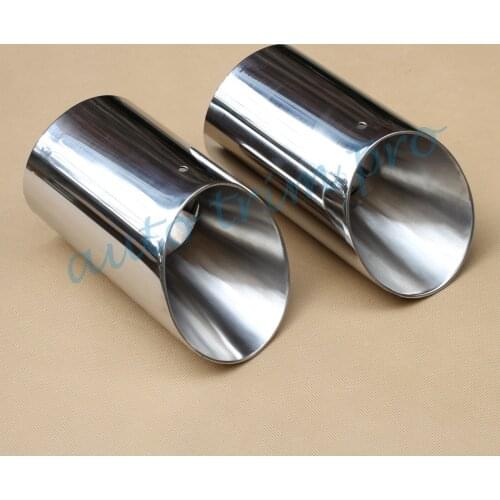 For 2014-2016 Mazda 6 CX5 Accessories Tail Muffler Rear Exhaust Pipe Tip Silencer Cover Decorate