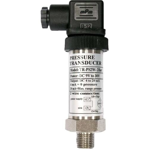 TR-PS2W-400BAR Mass Range 4-20mA Pressure Transmitter Connector Sensor