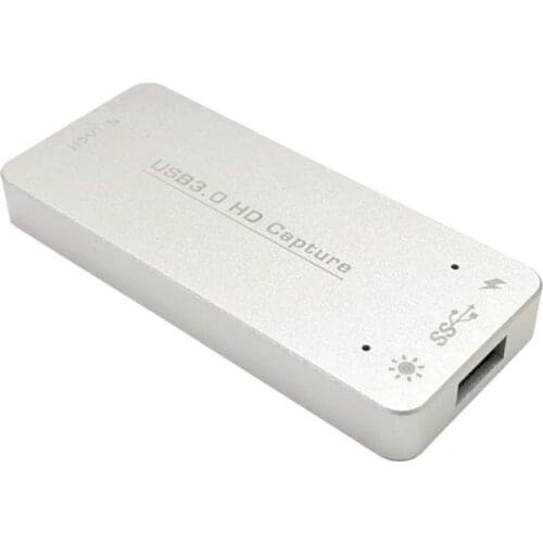 Video Capture Card HDMI to USB 3.0 1080P 60FPS Capturing Game Live Streaming Broadcast Recording for PC OBS/vMix/Wirecast/Xsplit