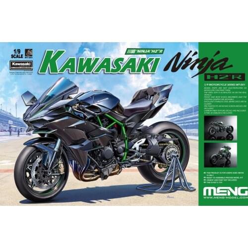 Meng MT-001 1/9 “NINJA” Ninja H2 R KAWASAKI Model 2019 MOTORCYCLE SERIES Hot