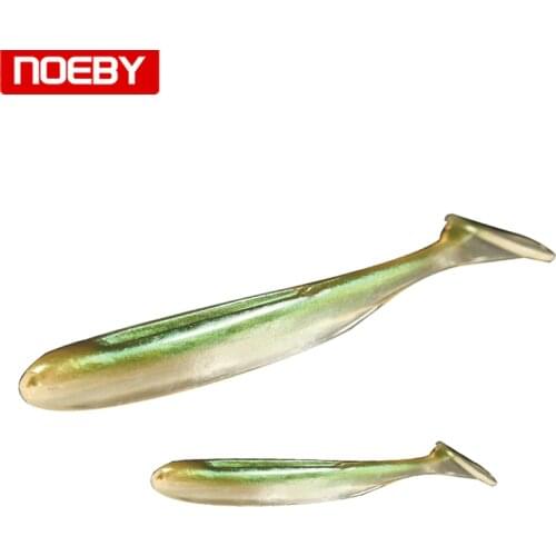 NOEB 90mm 4.5g Fishing Soft Lure 75mm 2.5g 6pcs/bag Silicone Fishing Lure Paddle Tail Artificial Shad Fishing Tackle S3118