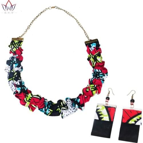 2020 Boho Of Handmade Body Chain Choker Necklace Statement Necklace With Long Earrings African Jewelry Set For Women BRW WYB90