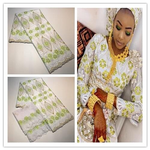 Tissu African Riche Bazin African Brocade Fabric Hot Sale Fashion Women 100%cotton Bazin Brocade Fabric For Wedding 5yards