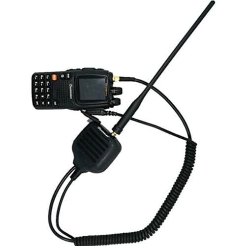 Authentic Genuine Wouxun With the antenna Hand Speaker Microphone for Two-Way Radios KG-UVD1P, KG-UV6D,KG-UV8D,KG-UV9D Plus