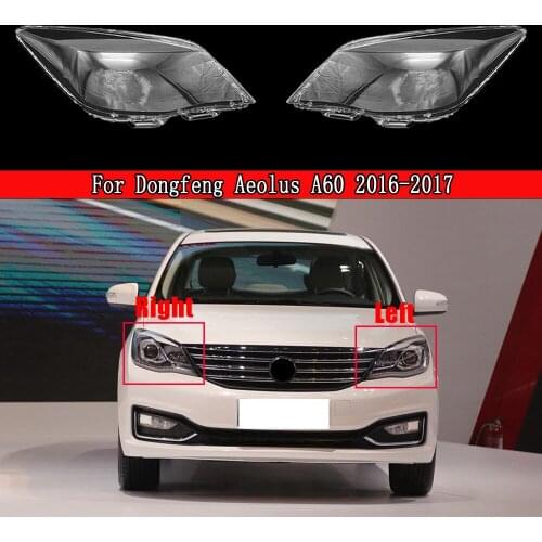 Headlamp Cover Lens Glass Lamp Shade Headlight Cover Transparent Lampshade For Dongfeng Aeolus A60 2016 2017 Auto Light Case