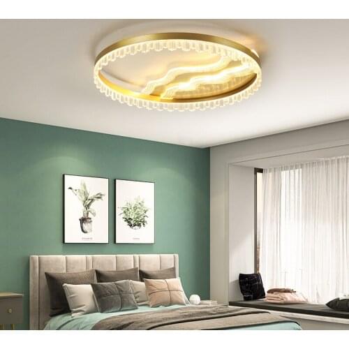 Modern Minimalist Bedroom LED Ceiling Lamp Living Room Hotel Corridor Aisle Warm Home Nordic Style Round Decorative Lighting