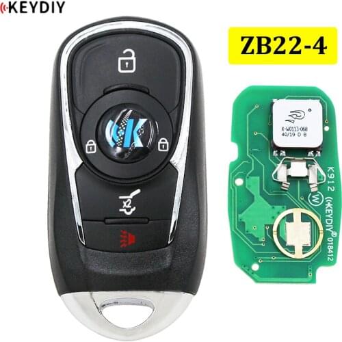 Universal ZB22-4 KD Smart Key Remote for KD-X2 KD Car Key Remote Replacement Fit More than 2000 Models