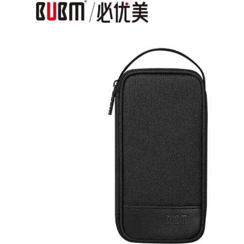 BUBM power bank bag for 40000 mAh storage organizer for cable earphone line phone pouch