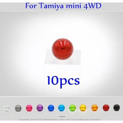 10pcs Stabilizer Ball Cap end Stabilizing head spare parts for Tamiya mini 4WD RC Car