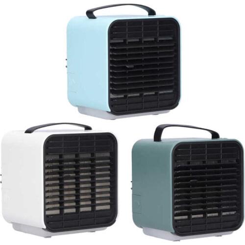 2 in 1 Negative Ion Air Purifier Portable Air Cooler USB Cooling Fan with 3 Wind Speed Air Cooler