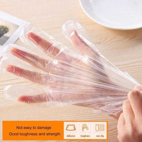 50-150pcs Pvc Eco-friendly Disposable Gloves Garden Household Kitchen Restaurant Bbq Clear Multi-functional Gloves Food Grade