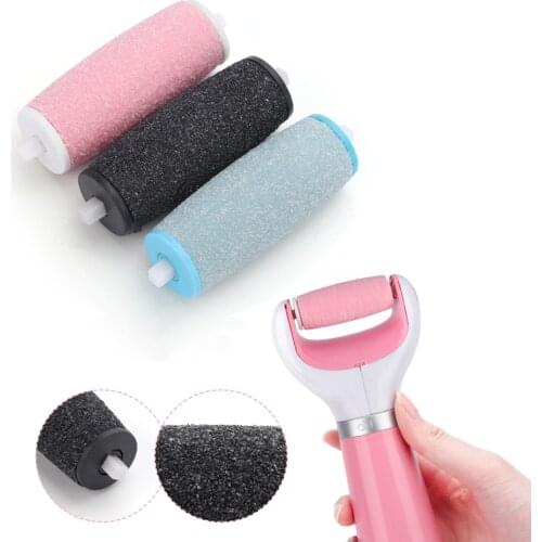 6Pcs Dull Polish Foot Care Tool Heads Hard Skin Remover Refills Replacement Rollers for Scholls File Feet Care Tool