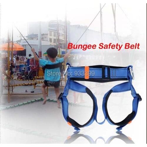 Adult Kids Bungee harness bungee safety belt for jumping protected