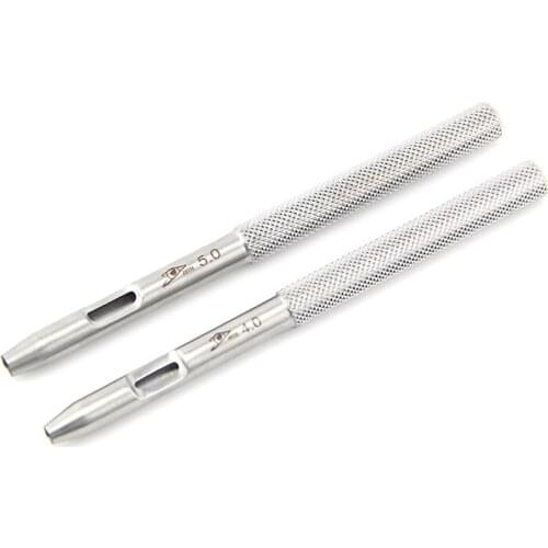 Dimple positioning with trephine cosmetic surgery instruments surgical tools facial skin tissue drills