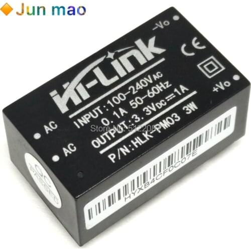 AC-DC 220V to 12V HLK-PM12 Buck Step Down Power Supply Module Converter Intelligent Household Switch HLK PM12 UL/CE