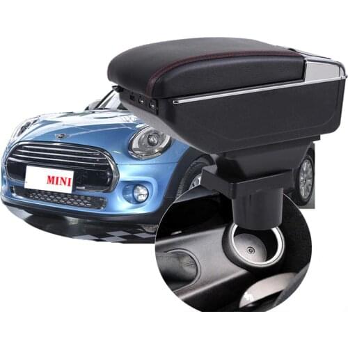 For MINI Cooper R50 R52 R53 R56 R57 R58 F55 F56 F57 Countryman R60 F60 Armrest box car accessories styling