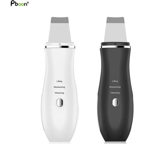 Professional Ultrasonic Facial Skin Scrubber Deep Face Cleaning Face Scrubber Machine Removal Blackhead Facial Cleaner Tools