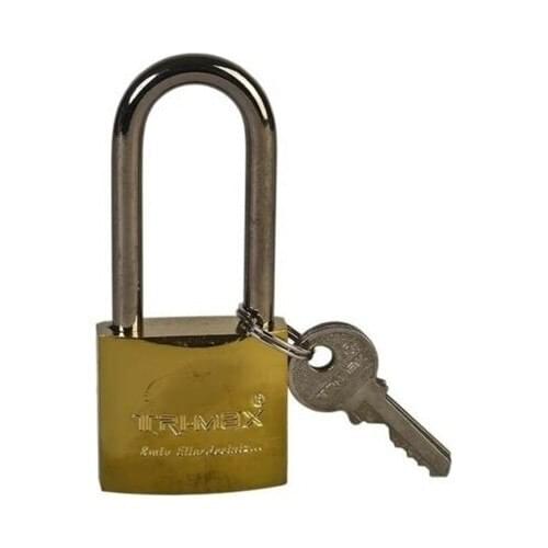 Trimax Trı-Max-Long Yellow Color Padlock 38 mm