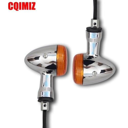 1 Pair Front Motorcycle Turn Signal Lights For SUZUKI BOULEVARD M109R VZR1800