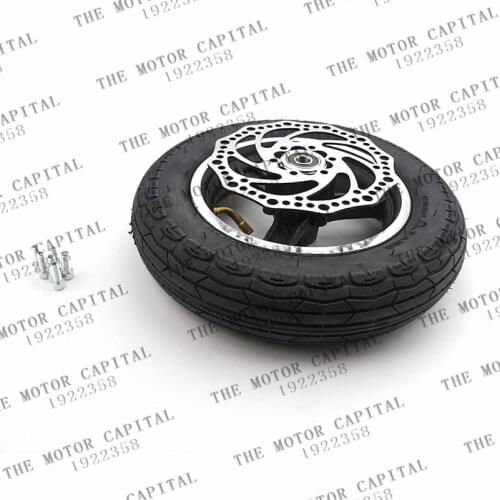 10x2 54-152 tire tyre inner tube rims hub With disc brake fits mountain buggy electric scooter balancing car