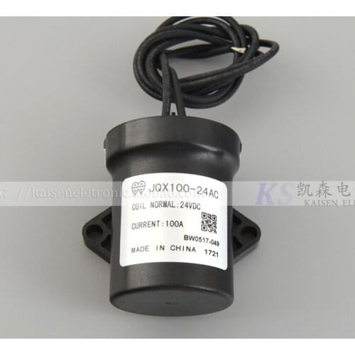 Free Shipping 450V 100A Horizontal DC Contactor IP69 24VDC JQX100-24AC/JQX100 Series
