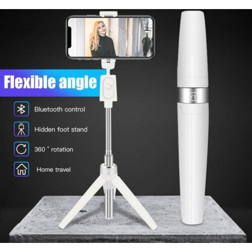 Wireless Bluetooth Selfie Stick Remote Control Tripod Handphone Live Photo Holder Tripod Camera Self-Timer Artifact Rod Stick