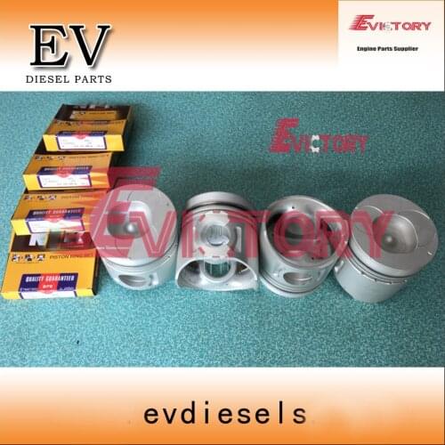 For Isuzu engine rebuild 4BD1 4BD1T piston and piston ring set