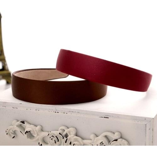 DoreenBeads New Simple Women Fabric Headband Colorful Party Club Classic Jewelry Accessories Gift 37.3cm long - 37cm long, 3 PCs