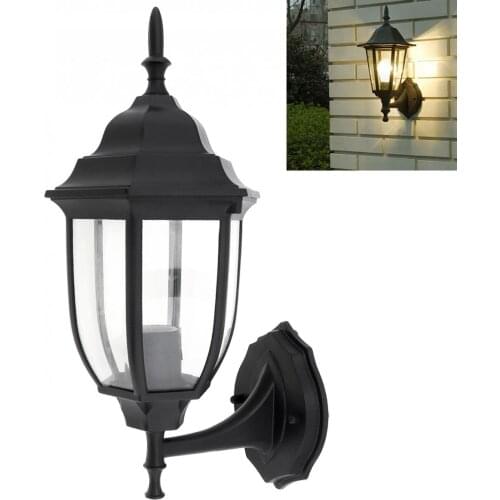 E26 /27 Outdoor Waterproof Security Wall Light Fixtures Exterior Wall Lantern Sconce Porch Lights for Garage Front Porch House