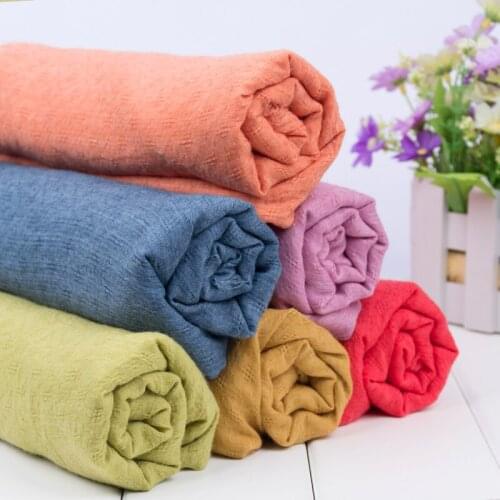 Free shipping Cotton yarn Summer all-match color jacquard fabric cloth hand DIY hollow wood